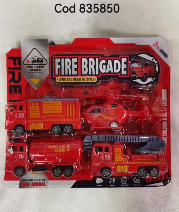 JUGUETE CARRO BOMBERO