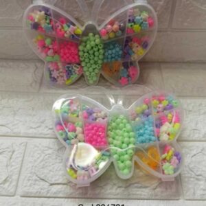 JUGUETE KIT PARA HACER PULSERAS(MARIPOSAS) 18.5*15CM