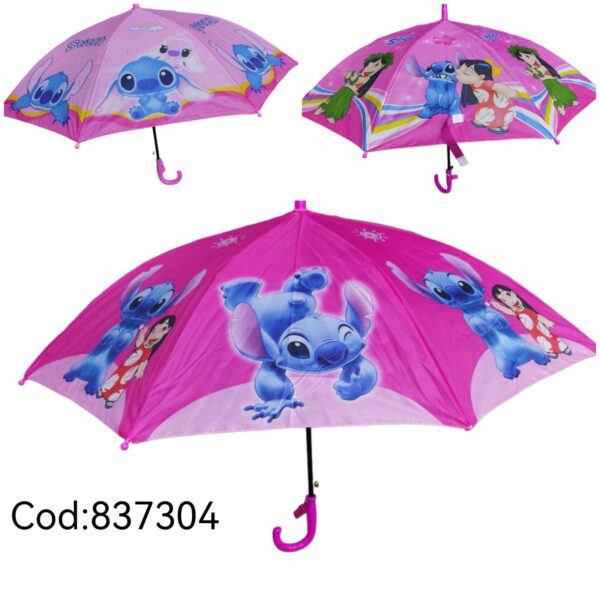 Paraguas 'Stitch' - ROSA - Kiabi - 12.00€