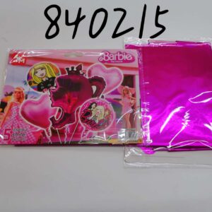 SET 5 GLOBOS BARBIE