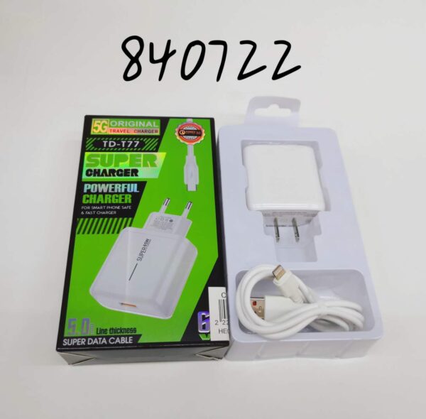 SET CARGADOR QC4.0 IPHONE