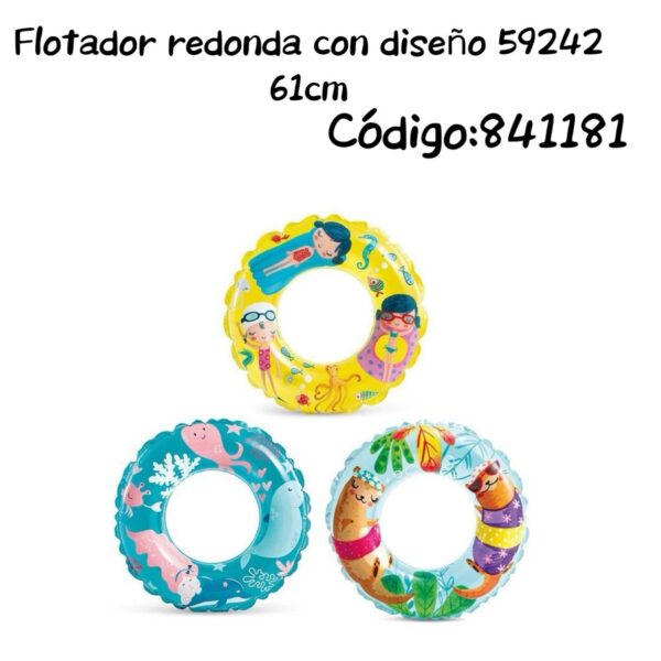 FLORADOR REDONDA CON DISENO 59242 61CM