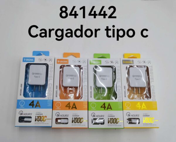 CARGADOR COMPLETO TIPO C (120)