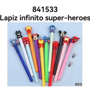 LAPIZ INFINITO SUPER-HEROES(48PCS/BOX) (1728/48)