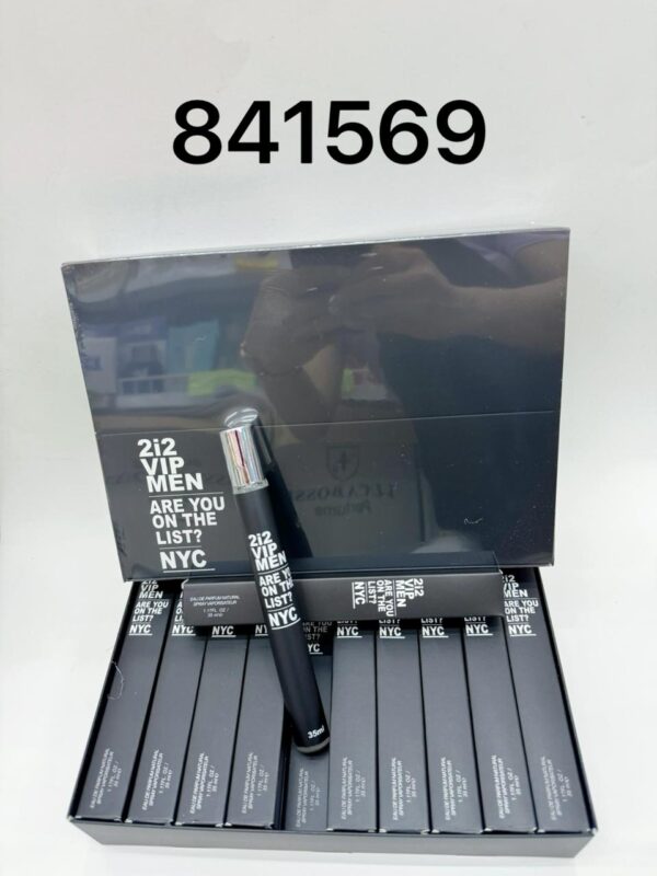 PERFUME EN TUBO 212 VIP 35ML 5769-74 (400)