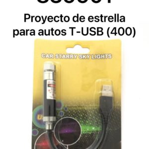 PROYECTO DE ESTRELLA PARA AUTOS T-USB (400)