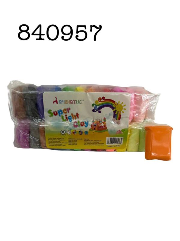 SLIME POLVO 24 COLORES 235G(100)