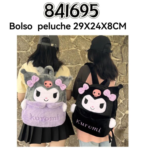 BOLSO PELUCHE 29X24X8CM(120)