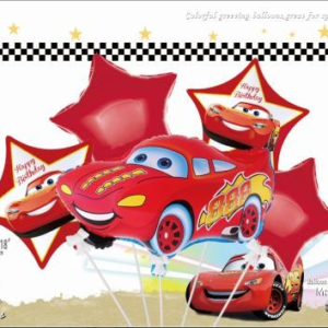 SET DE GLOBOS CARS TZ-K5008(300)
