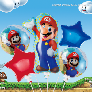 SET DE GLOBOS MARIO TZ-K5075(300)