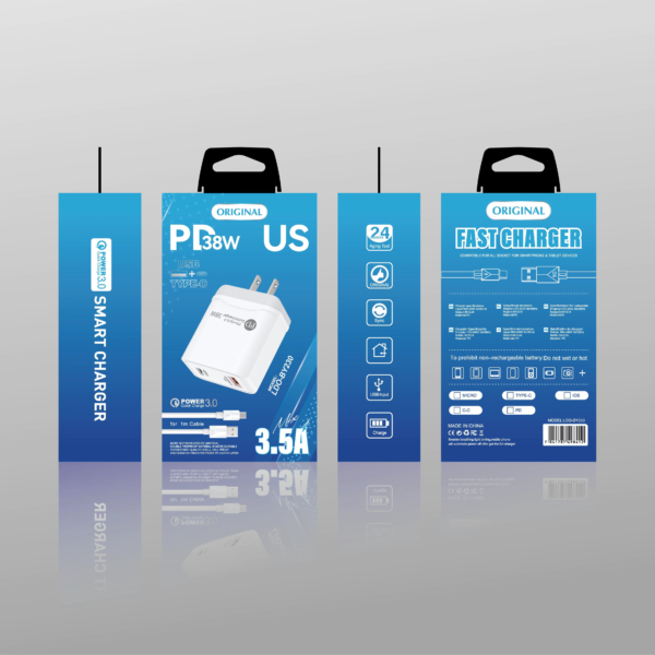 SET DE CARGADOR TIPO C 12W BY230(240)