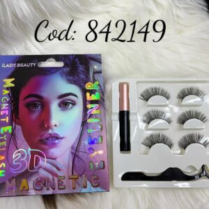 SET PESTAÑAS POSTIZAS MAGNETICAS(1200)