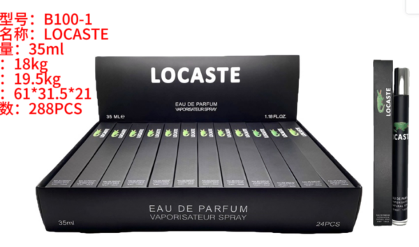 PERFUME LOCASTE NEGRO B100-1(288)