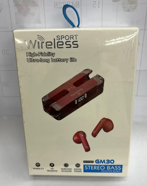 AUDIFONOS INALAMBRICOS GM30(100)