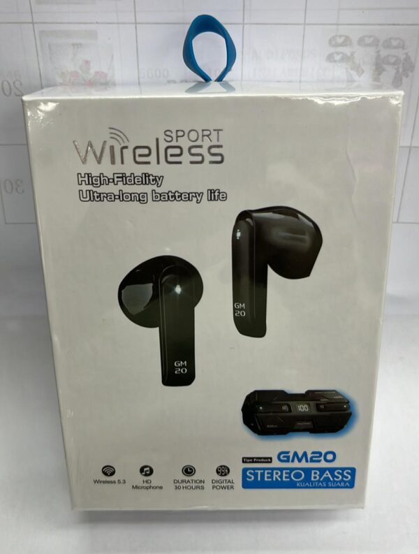 AUDIFONOS INALAMBRICOS GM20(100)