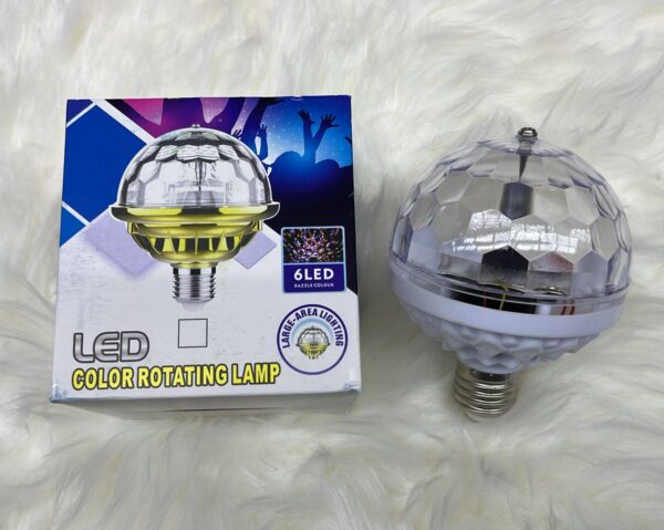 BOMBILLO CON 6 COLORES RGBYPW(100)