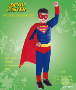 disfraz de super man S,M,L (60)