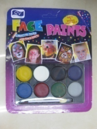 Pintura facial 8 colores (720)