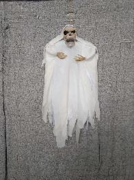 Muneco Halloween: 70x50cm. Blanco, Negro(100)