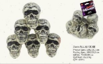 Paquete 6 Calaveras Blancas 67008B (48)
