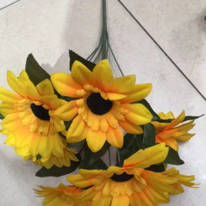 RAMO DE 9 GIRASOLES(600)