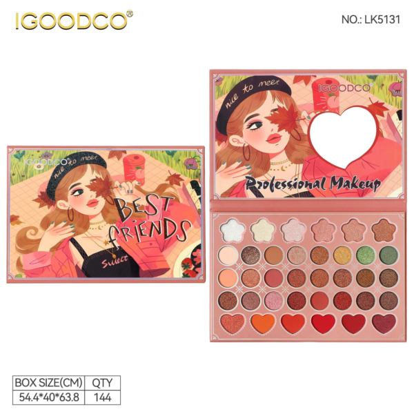 PALETA DE COLORES BEST FRIENDS LK5131(144)