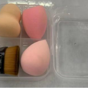 SET MAQUILLAJE 3 MOTITAS-1 BROCHA 40*60(300)