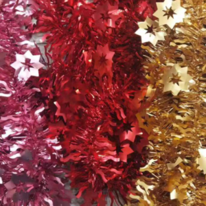 GUIRNALDA DE COLORES CON ESTRELLAS 2M(300)