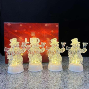 MUÑECO DE NIEVE CON LUZ(240)