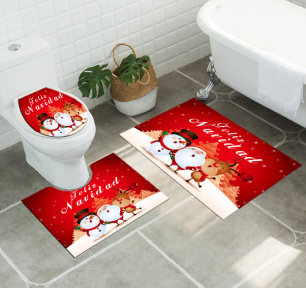 SET PARA BAÑO 3 PCS 50X80CM+40X50CM+40X50CM(50)