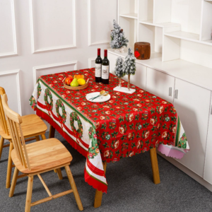 MANTEL NAVIDEÑO REDONDO 150X150CM(50)