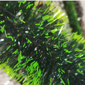 GUIRNALDA PLASTICO 14CM 2M COLOR VERDE(300)