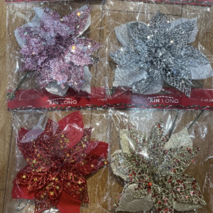 FLORES NAVIDE?AS 1PIEZA 22CM(600)