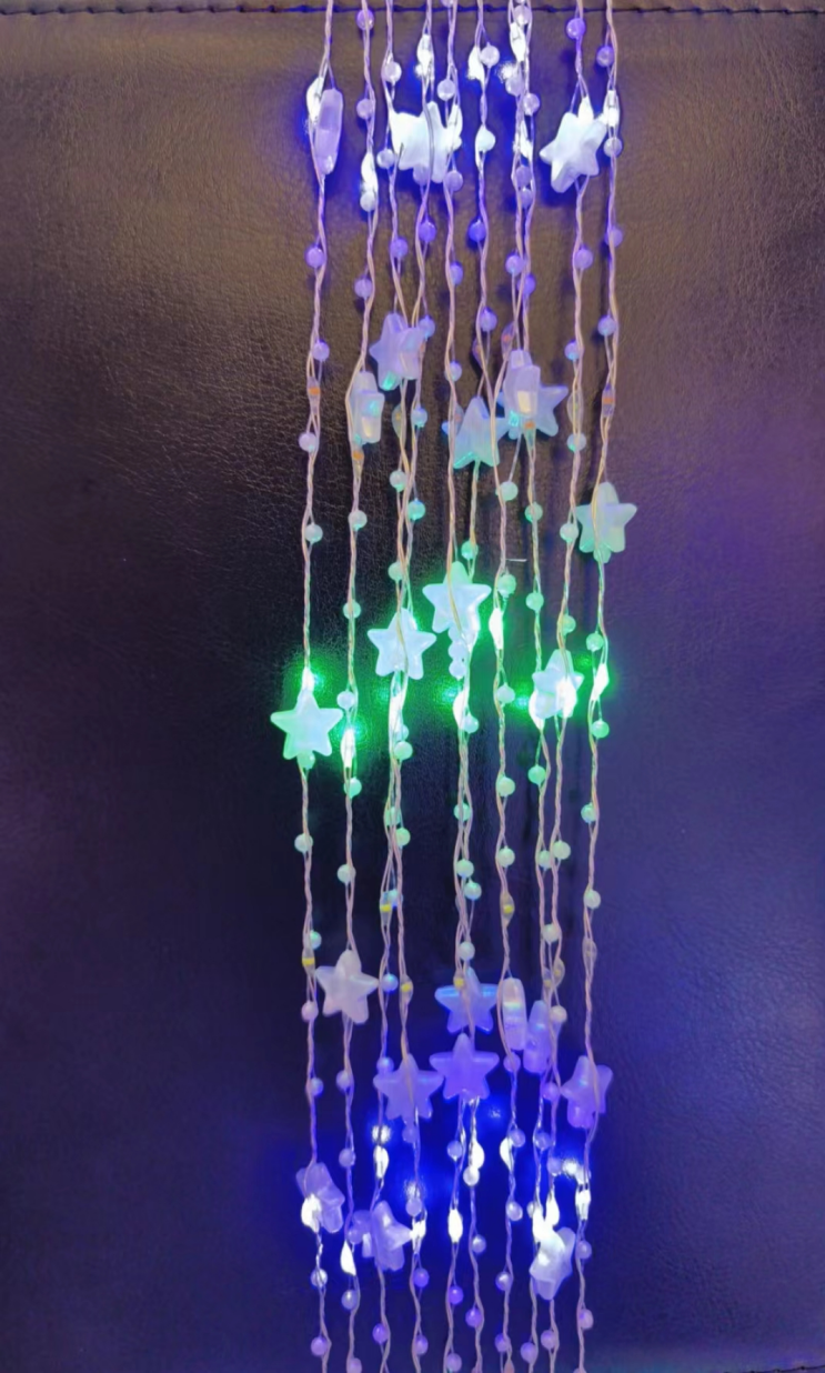 CORTINA DE ESTRELLAS COLORES 3MX2M (60)