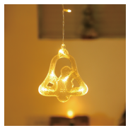 CORTINA CON LUCES DE CAMPANA 3METROS LUZ AMARILLA 100L8 (50)