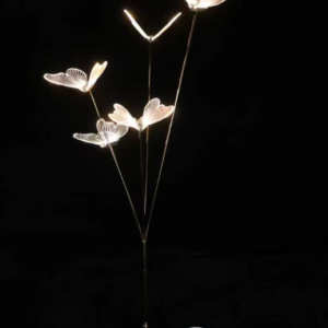 LAMPARA CON 5 LUCES TIPO MARIPOSA(10)