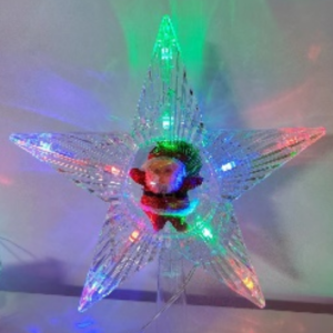 ESTRELLA PARA ARBOL  DE COLORES(100)