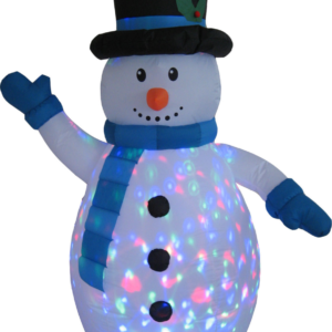 INFLABLE MU?ECO NIEVE 1,2M 2 GANCHOS-2 CUERDAS(8)