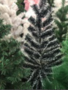 ARBOL NAVIDAD VERDE-BLANCO 2.1M(6)