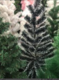 ARBOL NAVIDAD VERDE-BLANCO 2.4M(4)