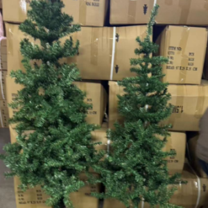 ARBOL NAVIDAD NEGRO-VERDE 1.5M(9)