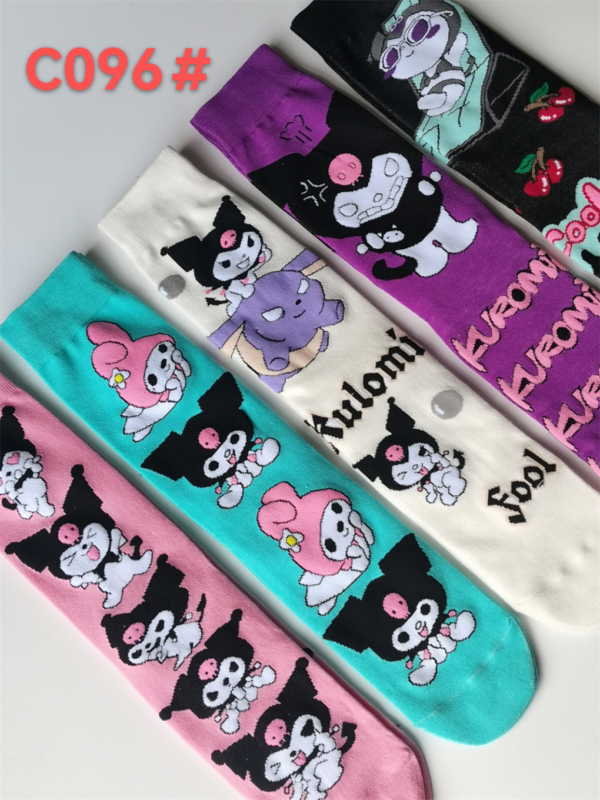 MEDIAS LARGAS DE KUROMI C096#(600)