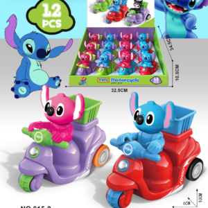 JUGUETE MOTOCICLETA DE COLECCION STICH 615-2(240)