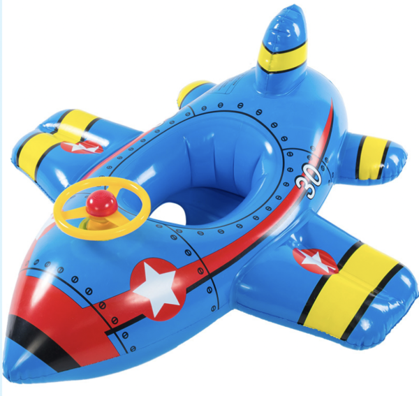 INFLABLE PARA BEBE  AVION 110CM(50)