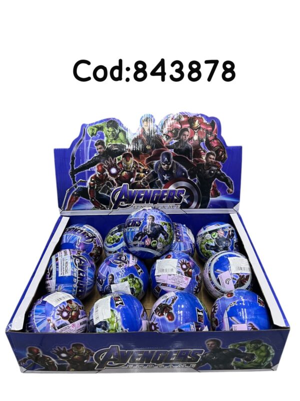 BOLA SORPRESA VENGADORES 8 ESTILOS(288)
