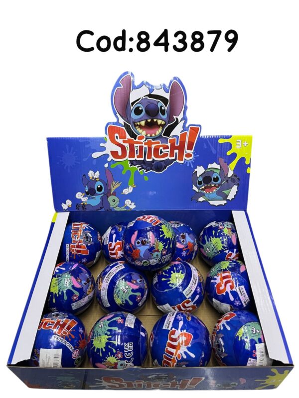 BOLA SORPRESA STICH LLAVERO-TARJETA(288)