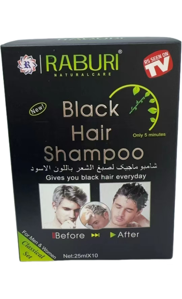 SHAMPOO COLOR NEGRO RABURI(64)