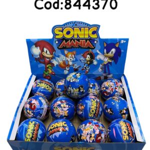 JUGUETE BOLA SORPRESA SONIC 3 ESTILOS XS221 CM:28.8*38.2*9.8(288)