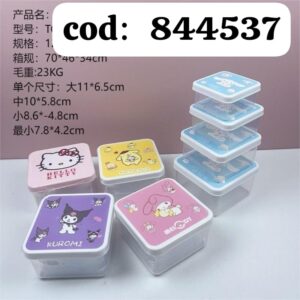 TAZA ALMUERZO ANIMADA 4PCS(120)