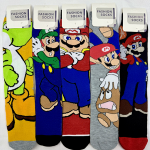 MEDIAS LARGAS MARIO 40CM 12 PCS (600)